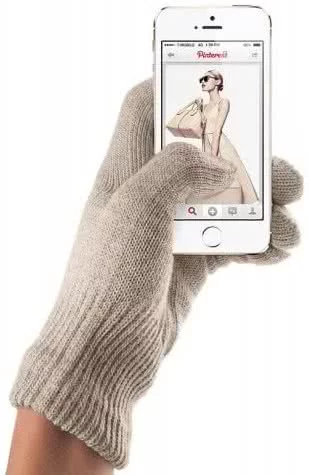 Smart rukavice MUJJO Touchscreen Gloves Sandstone - M/L (MJ-0843) 