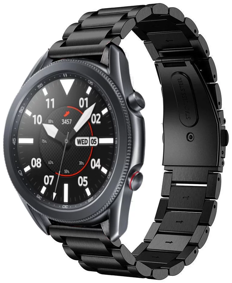 Remienok TECH-PROTECT STAINLESS SAMSUNG GALAXY WATCH 3 45MM BLACK (0795787713495)