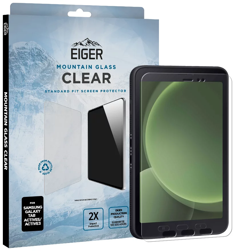 Ochranné sklo Eiger Tablet GLASS Tempered Glass Screen Protector for Samsung Galaxy Tab Active3 (EGSP00721)