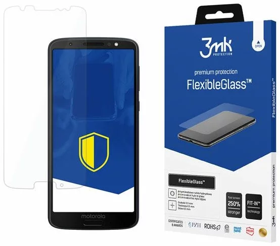 Ochranné sklo 3MK FlexibleGlass Motorola Moto G6 Hybrid Glass