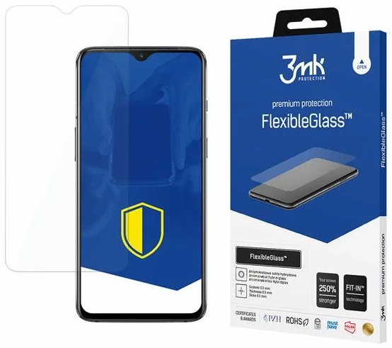 Ochranné sklo 3MK FlexibleGlass OnePlus 7 Hybrid Glass (5903108142953)