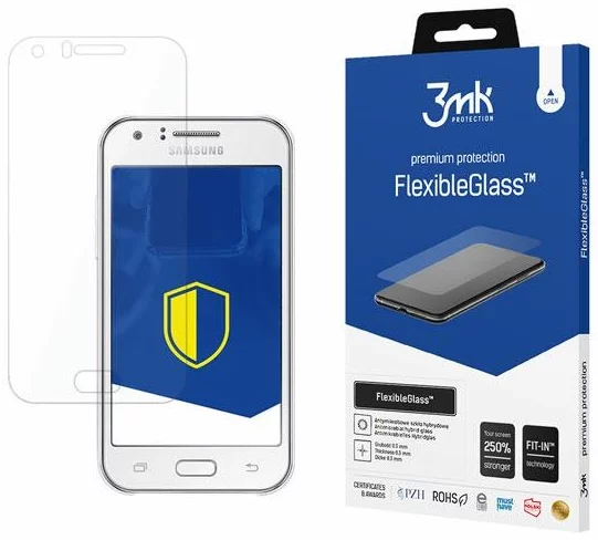 Ochranné sklo 3MK FlexibleGlass Samsung J1 Hybrid Glass