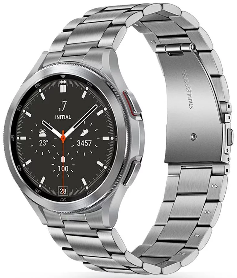 Remienok TECH-PROTECT STAINLESS SAMSUNG GALAXY WATCH 4 40 / 42 / 44 / 46 MM SILVER