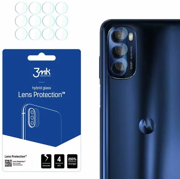 Ochranné sklo 3MK Lens Protect Motorola Moto G Stylus 2022 Camera lens protection 4 pcs