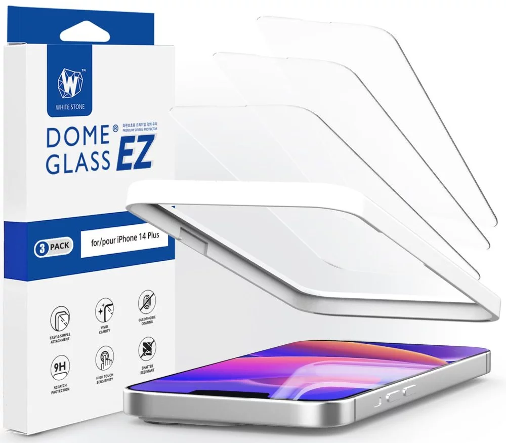 Ochranné sklo WHITESTONE EZ GLASS 3-PACK IPHONE 14 PLUS (8809365407187)