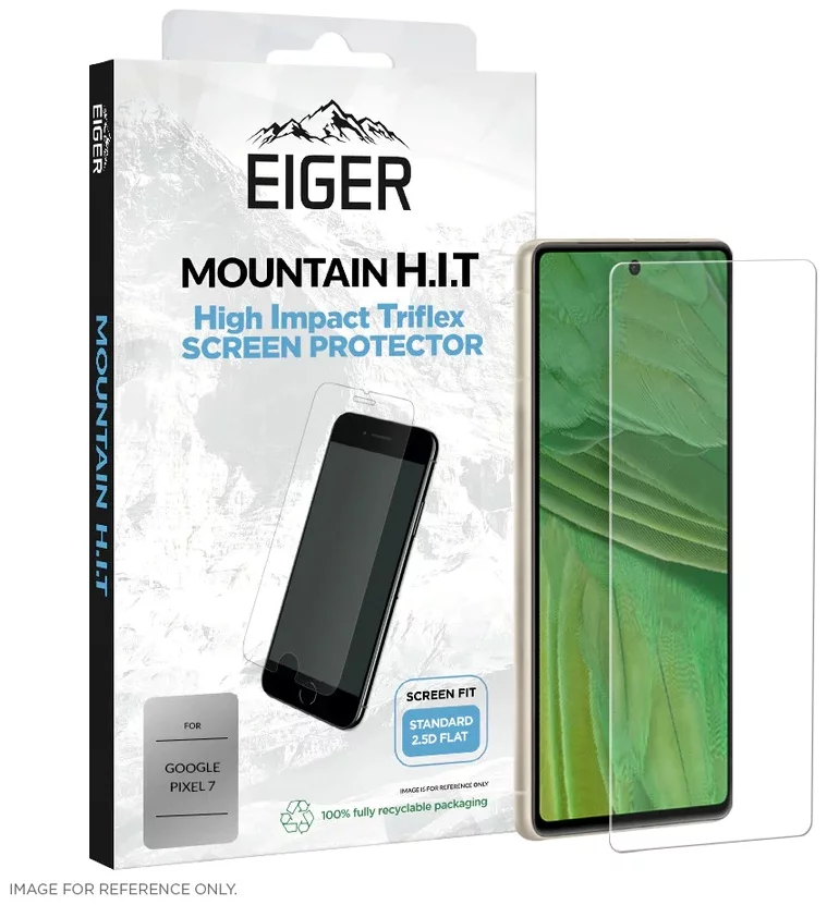 Ochranné sklo Eiger Mountain H.I.T Screen Protector (1 Pack) for Google Pixel 7 in Clear