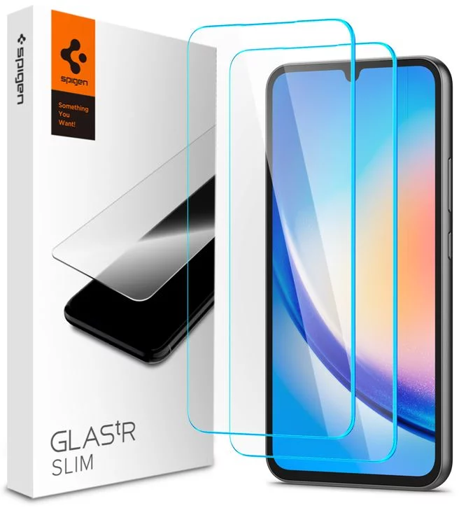Ochranné sklo Spigen Glass tR Slim 2 Pack - Samsung Galaxy A34 5G (AGL05967)