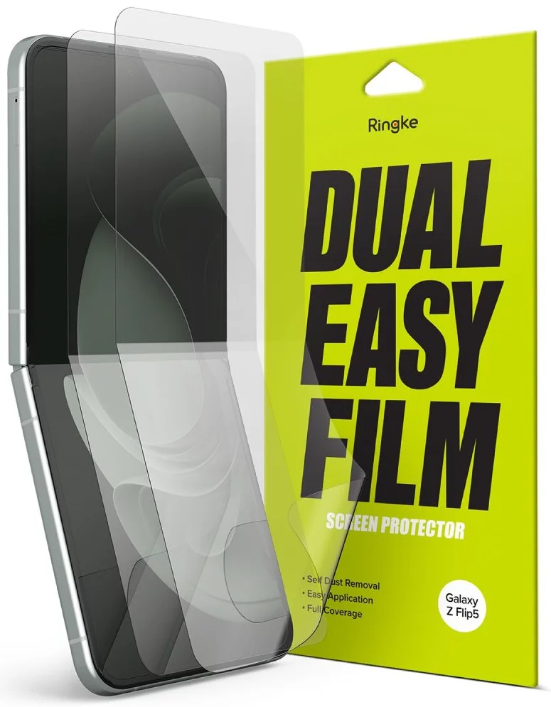 Ochranná fólia PROTECTIVE FILM RINGKE DUAL EASY 2-PACK GALAXY Z FLIP 4 / 5 CLEAR (8809919305334)