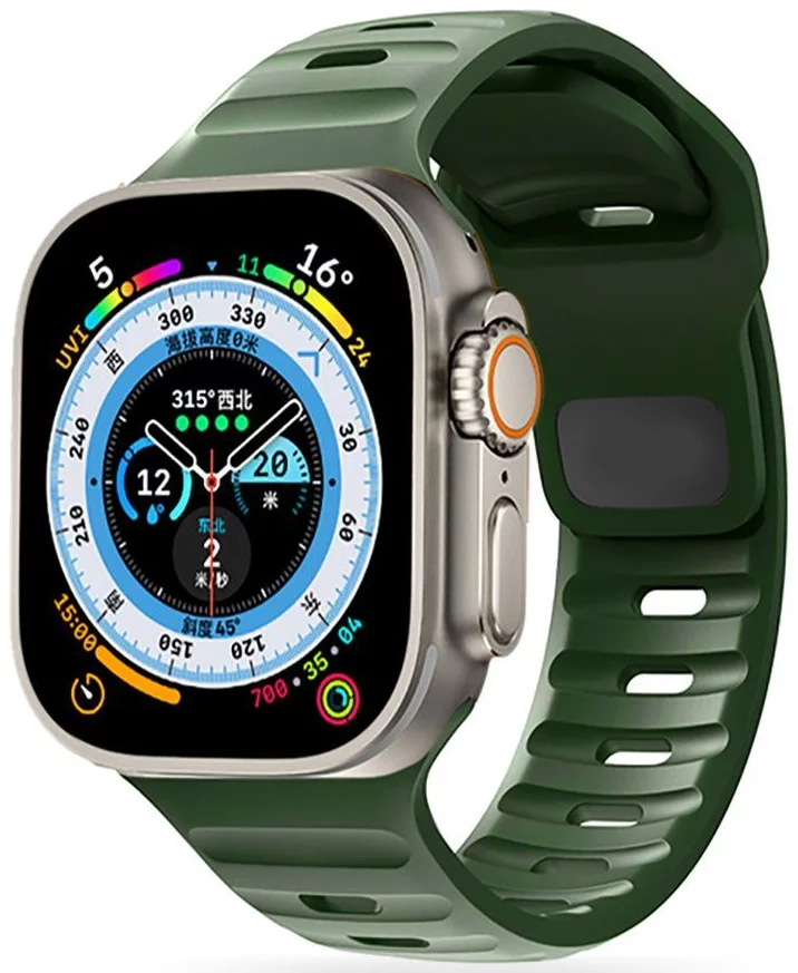 Remienok TECH-PROTECT ICONBAND LINE APPLE WATCH 4 / 5 / 6 / 7 / 8 / 9 / SE (38 / 40 / 41 MM) ARMY GREEN (9490713936870)