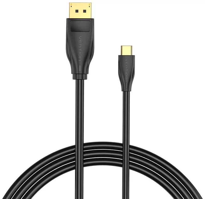 Kábel Vention USB-C to DisplayPort 8K HD Cable 1.5m CGYBG (Black)