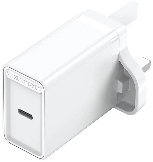 Nabíjačka Vention USB-C Wall Charger FADW0-UK (20 W) UK White