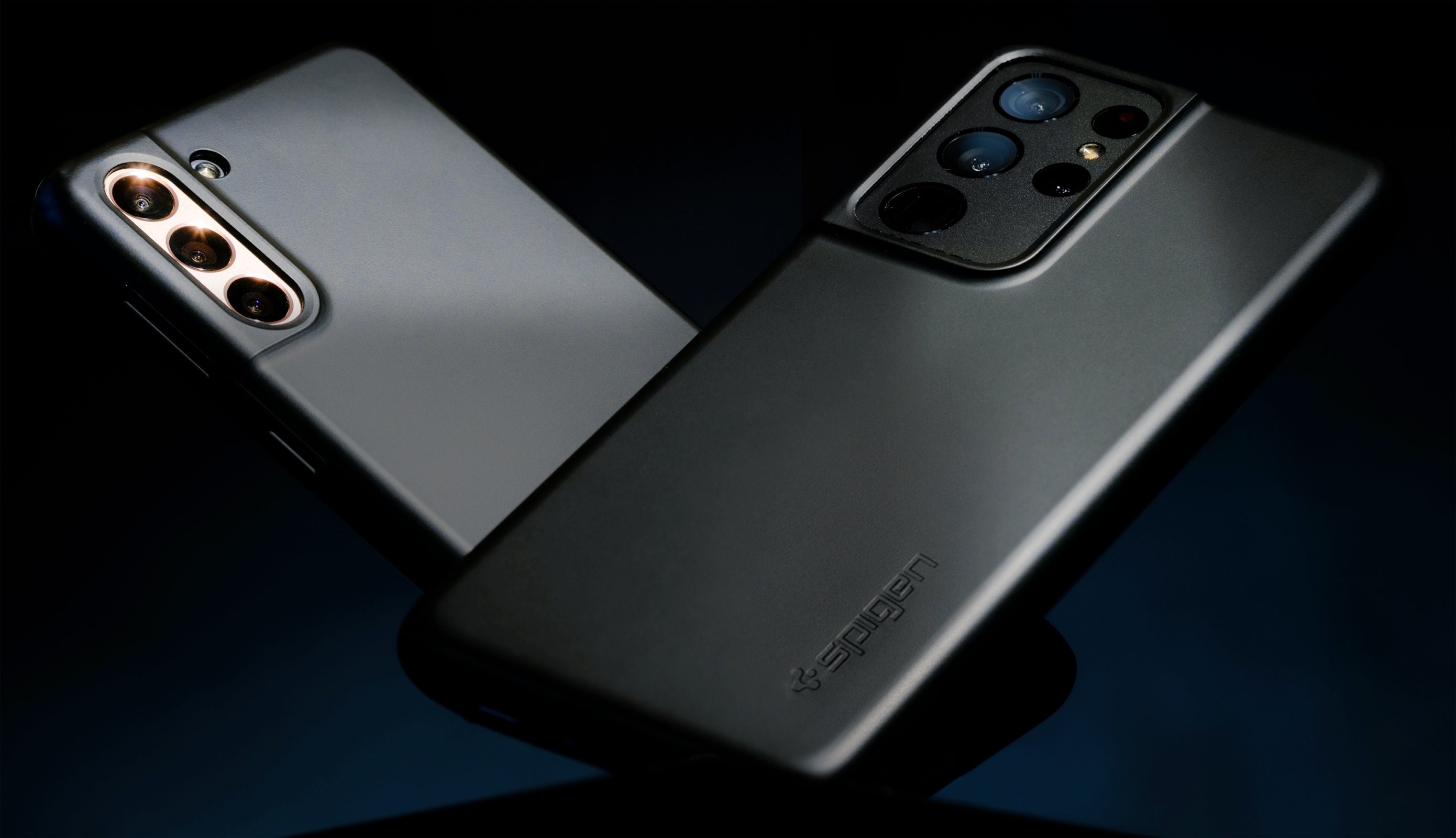 Spigen Thin Fit, black - Galaxy S21+ (ACS02382)