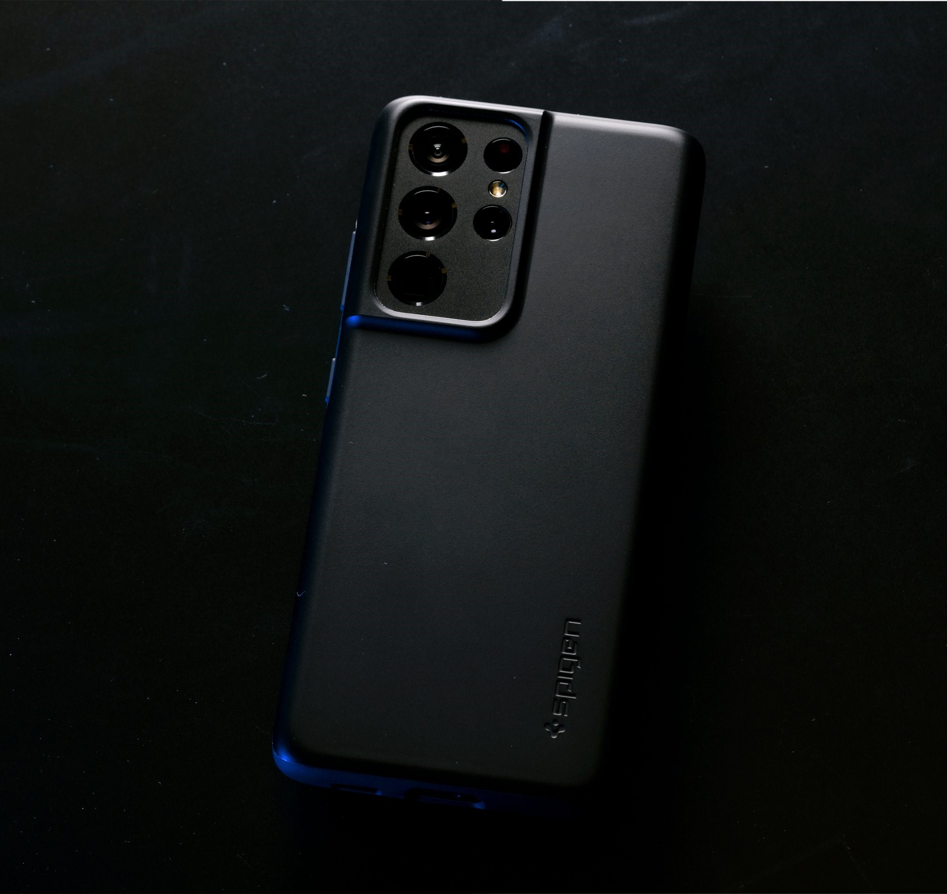 Spigen Thin Fit, black - Galaxy S21+ (ACS02382)