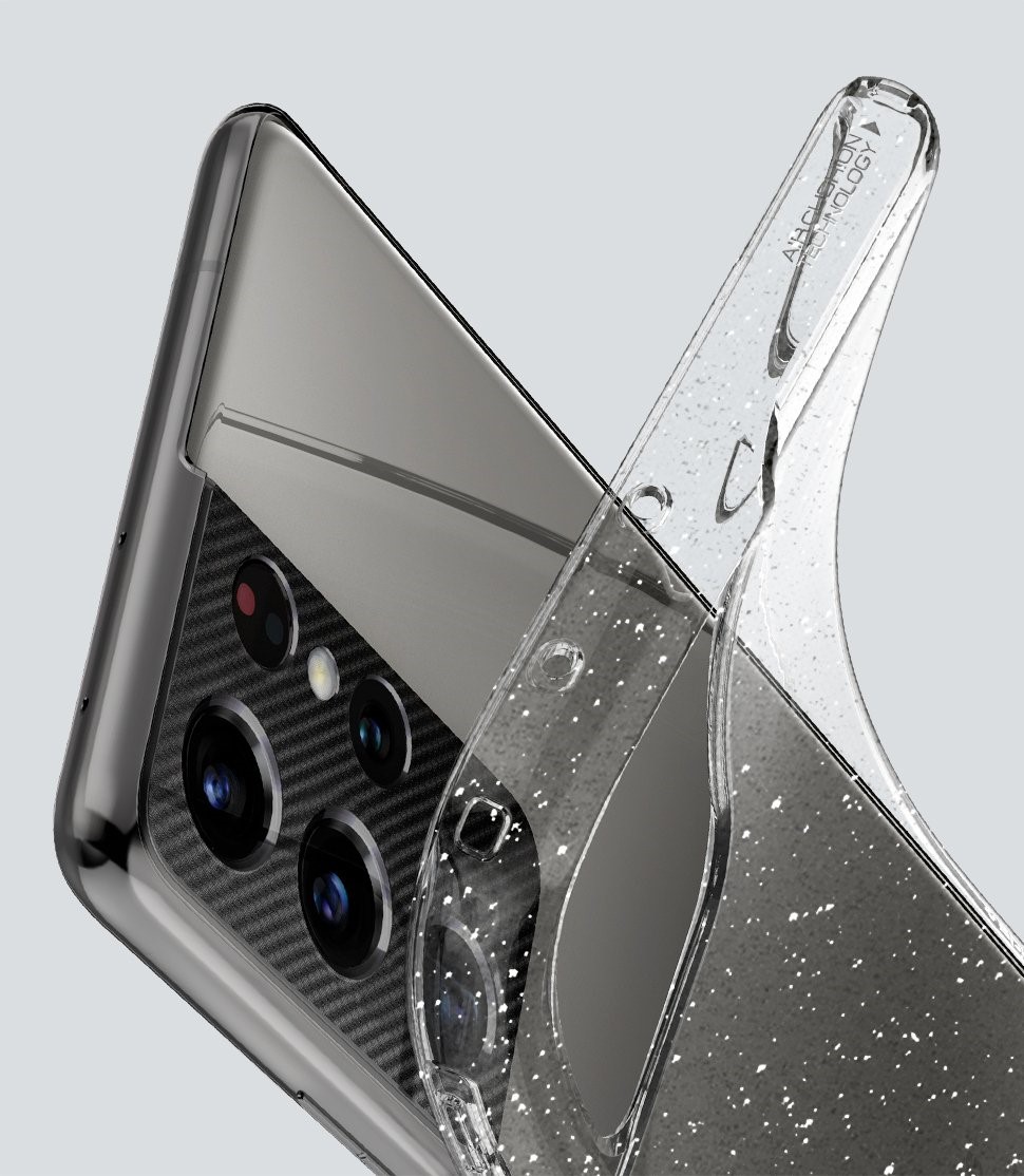 SPIGEN LIQUID CRYSTAL GALAXY S21 ULTRA GLITTER CRYSTAL (ACS02348)
