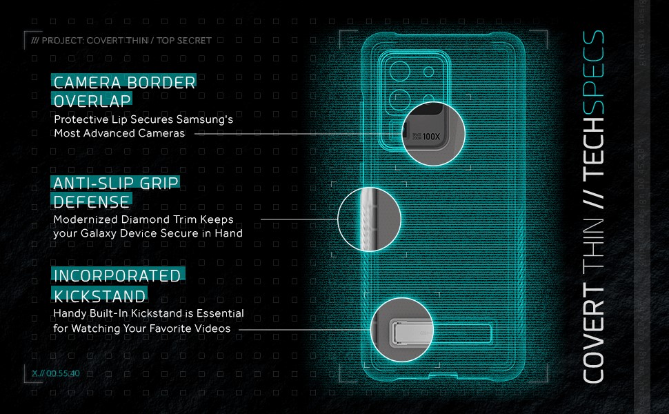 Ghostek Cover series Clear Case Samsung Galaxy S20 FE, smoke 