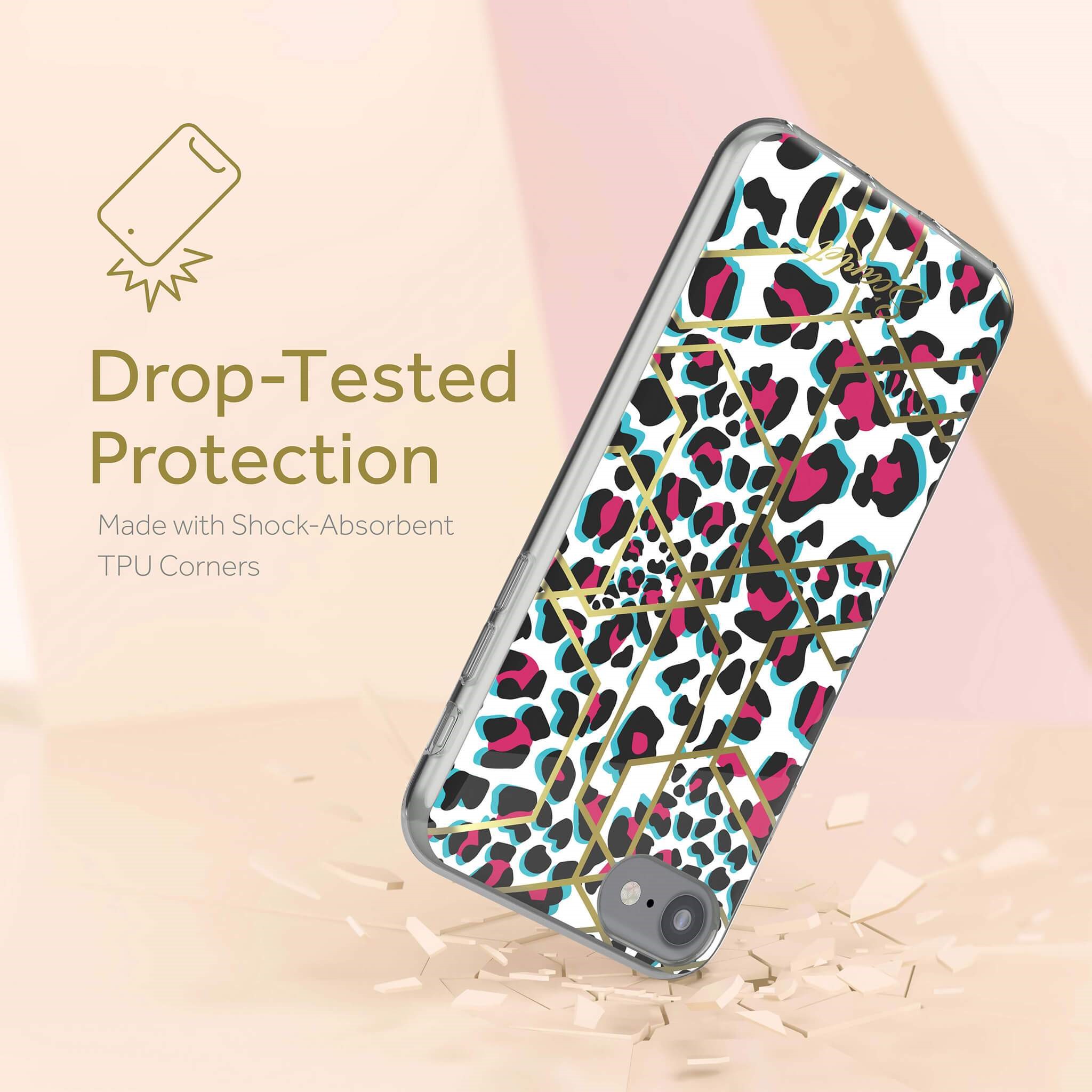 Ghostek Stylish Phone Case - Pink Leopard iPhone 12 Mini
