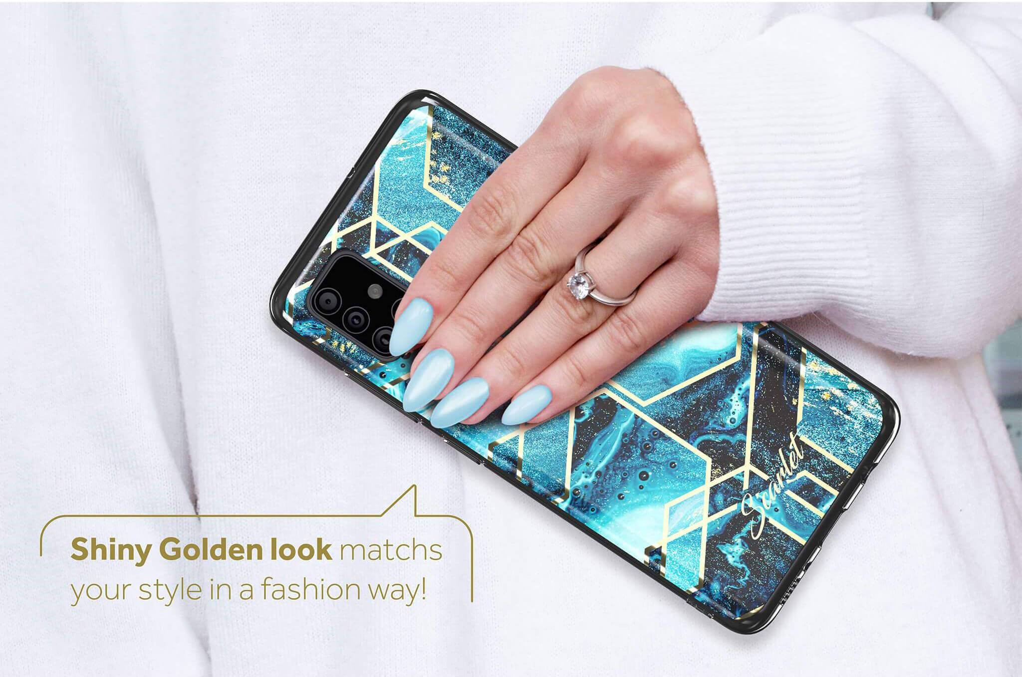 Ghostek Stylish Phone Case - Pink Leopard Galaxy A51