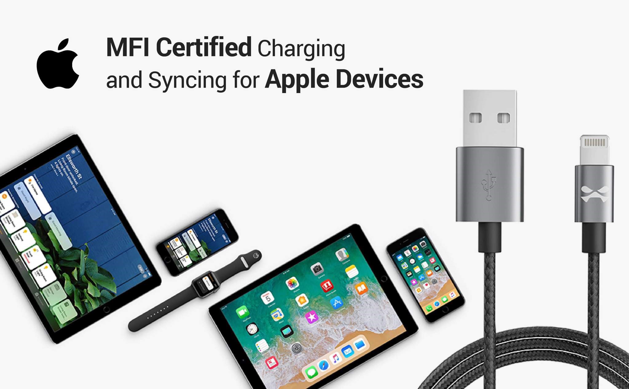 USB-C to USB-C - Durable Graded Charging Cables - 1,8m