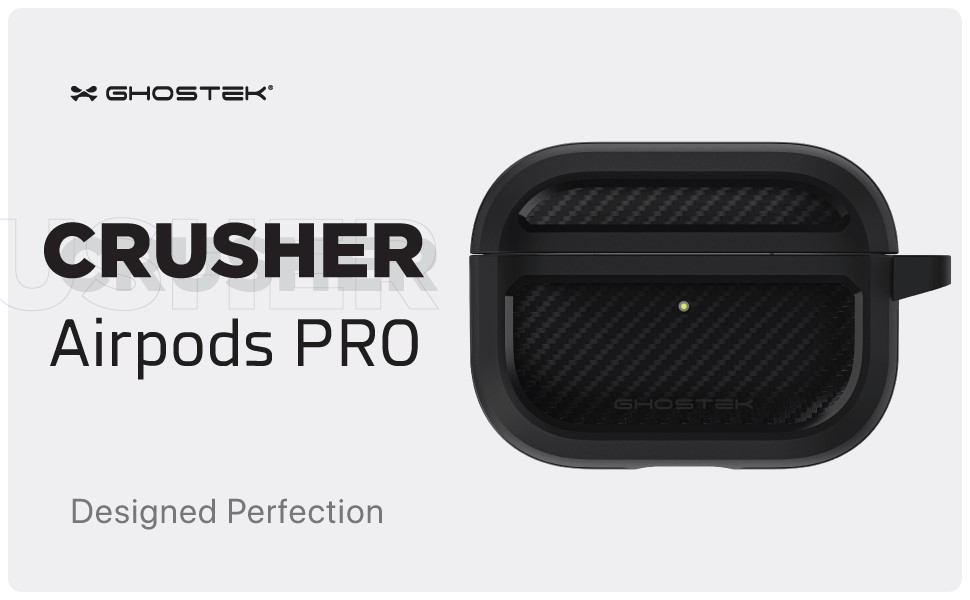 Ghostek Crusher Black Case for Apple Airpod PRO