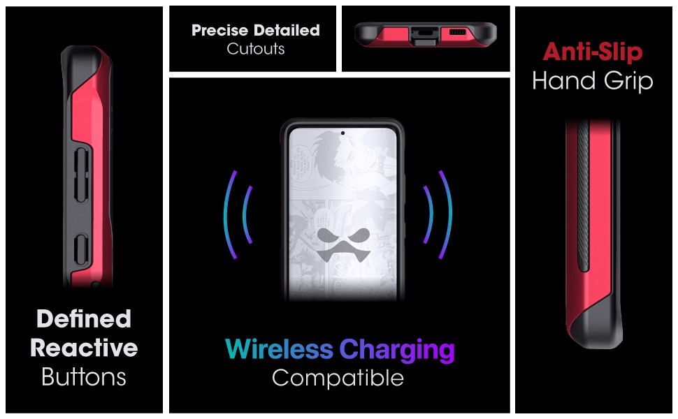 Ghostek Atomic Slim 4 Pink Aluminum Case for Samsung Galaxy S21 Ultra