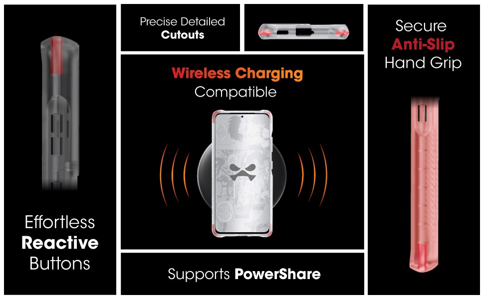 Ghostek Covert5 Smoke Ultra-Thin Clear Case for Samsung Galaxy S21 Ultra