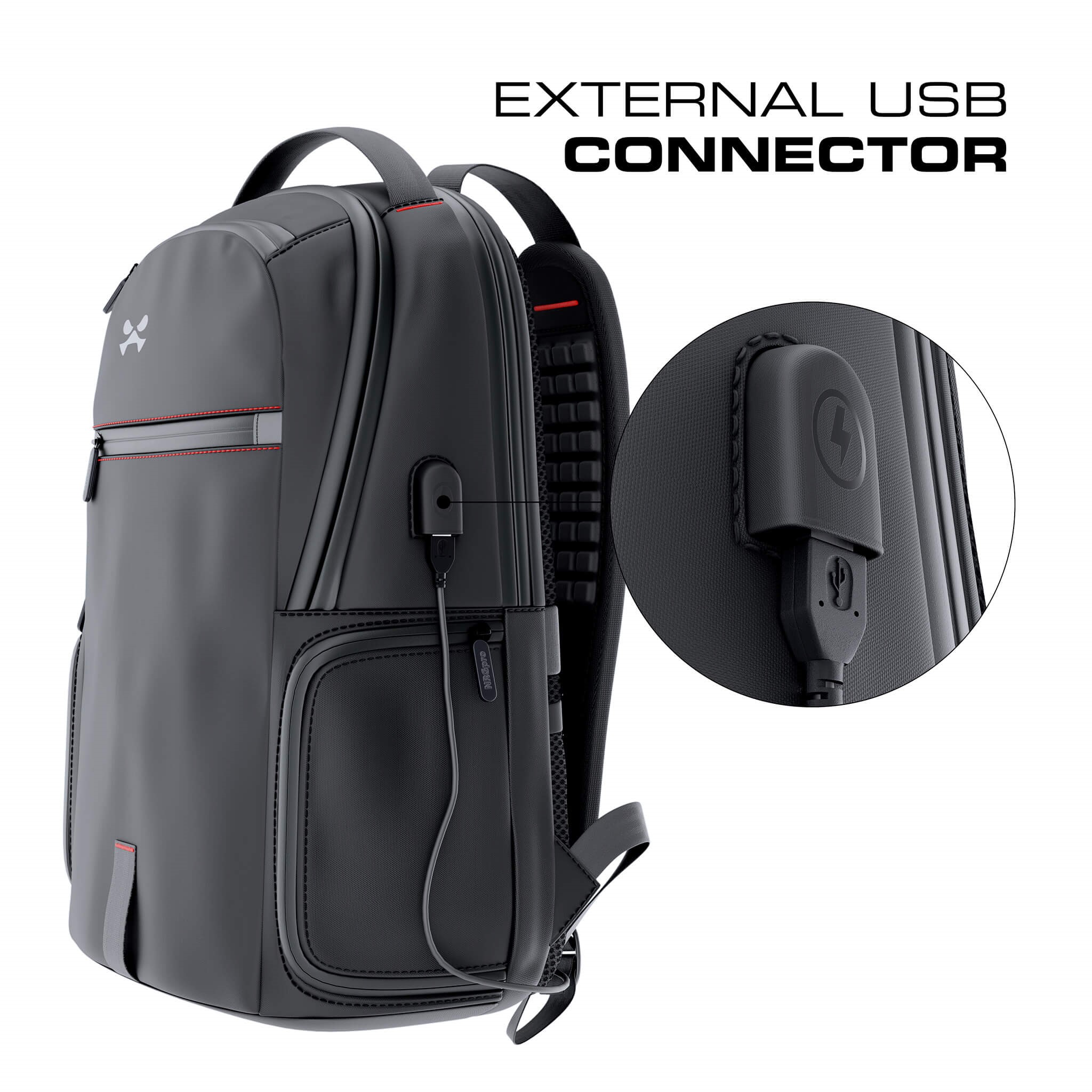 Ghostek NRGbag Pro (1st Gen) - Nardo Gray (GHOBG026)