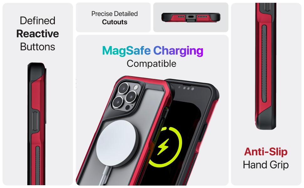 Ghostek ATOMIC Slim 4 iPhone 13 Pro Max, prismatic (GHOCAS28563)