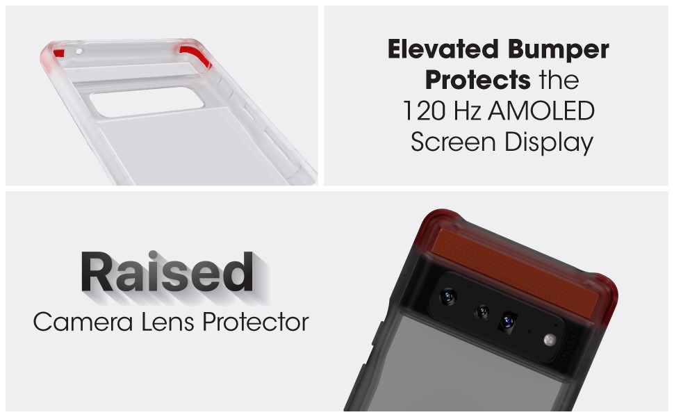 Ghostek Covert 5 Pixel 6 Pro, Cloudy Clear (GHOCAS2801)