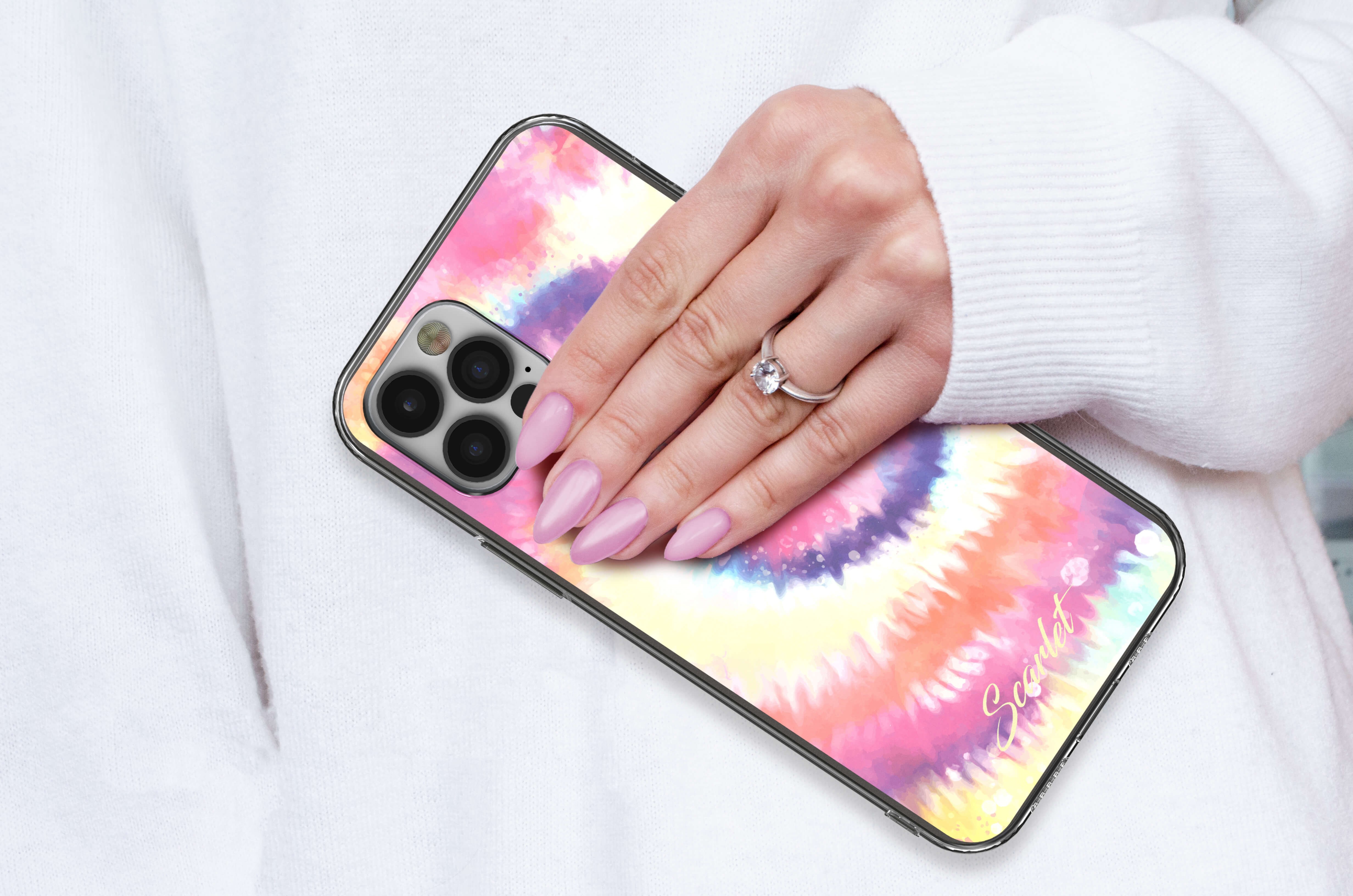 Ghostek SCARLET Case for Iphone 12 Pro, Tie Dye (SCACAS078)