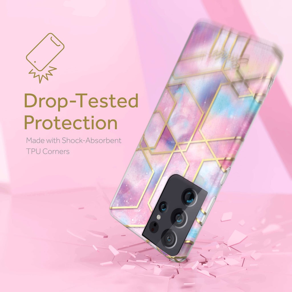 Ghostek Scarlet Case, Samsung Galaxy S21 Ultra, Tie Dye (SCACAS095)
