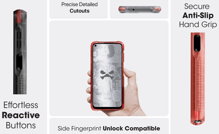 Ghostek Covert 5, Moto G Stylus , Pink (GHOCAS2921)