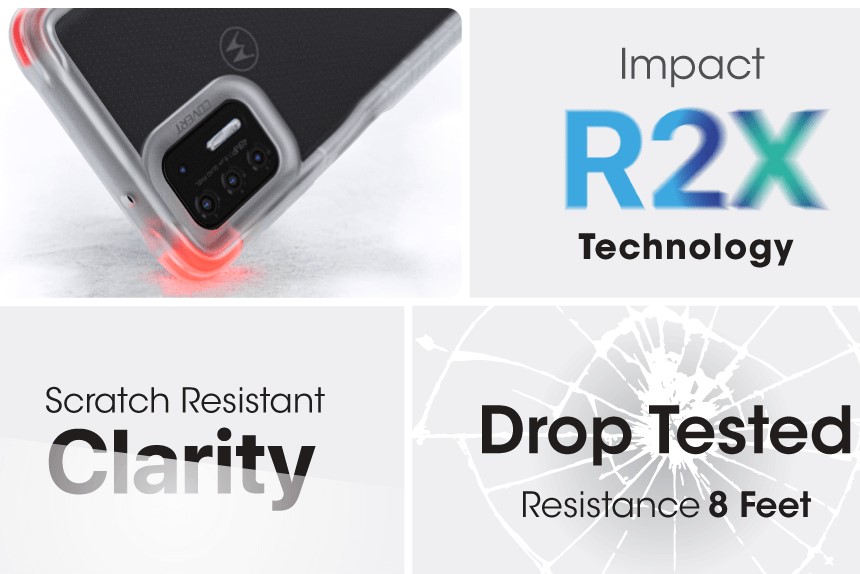 Ghostek Covert 5, Moto G Stylus , Smoke (GHOCAS2922)