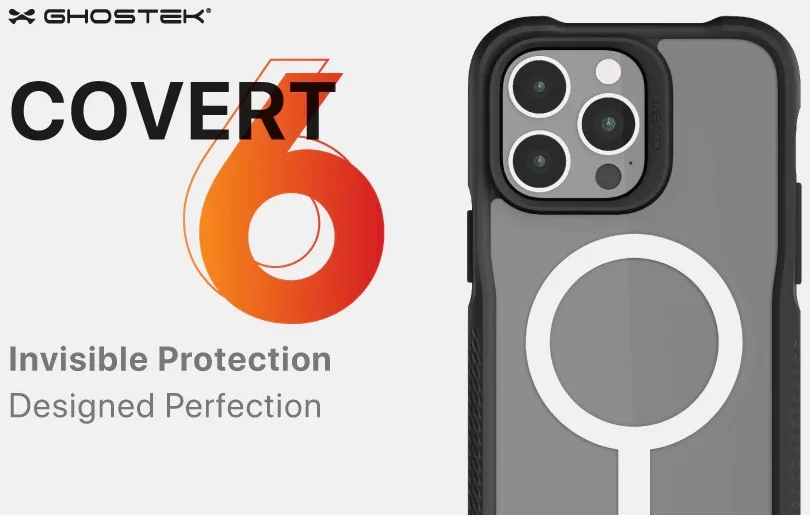 Ghostek Covert 6, Apple Iphone 14 Pro, Clear (GHOCAS3152)