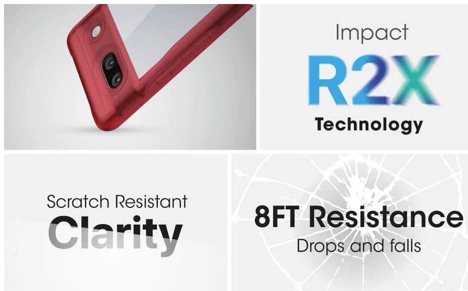 Ghostek COVERT Google Pixel 7a Case Pink