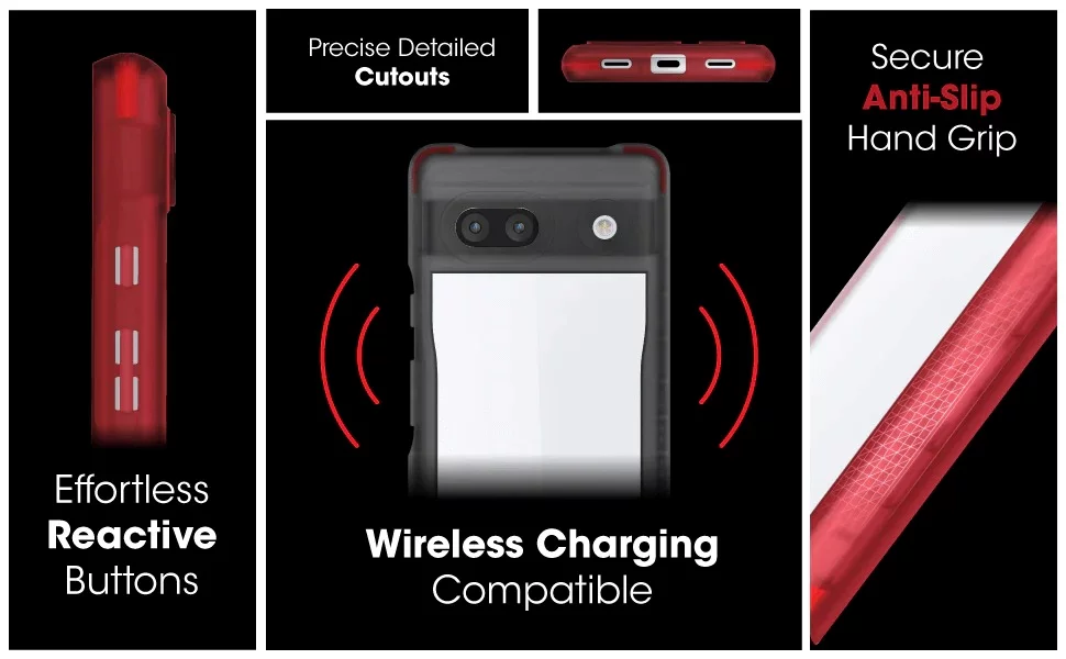 Ghostek COVERT Google Pixel 7a Case Smoke