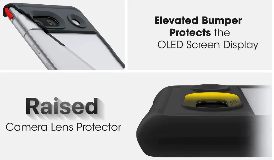 Ghostek COVERT Google Pixel 7a Case Smoke