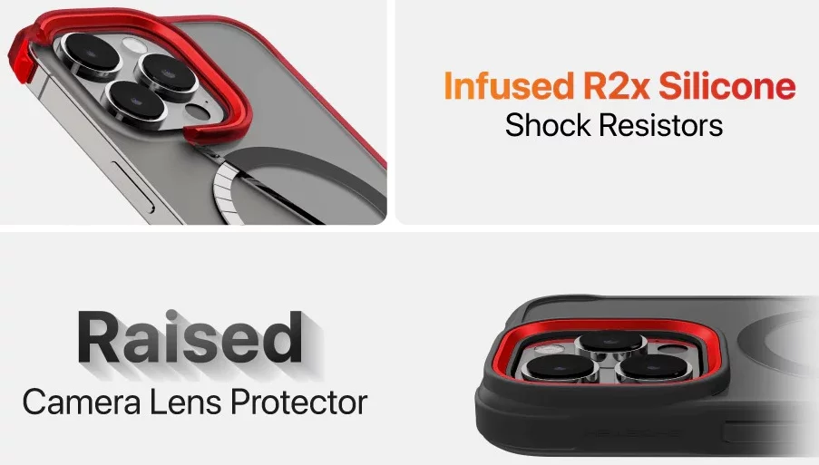 Ghostek Covert Apple iPhone 15 Pro Max Case Clear