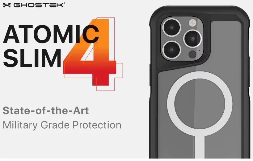 Ghostek Atomic Slim iPhone 15 Plus Case Black