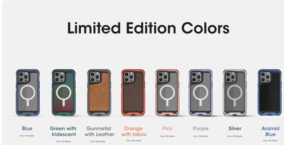 Ghostek Atomic Slim iPhone 15 Plus Case Prismatic