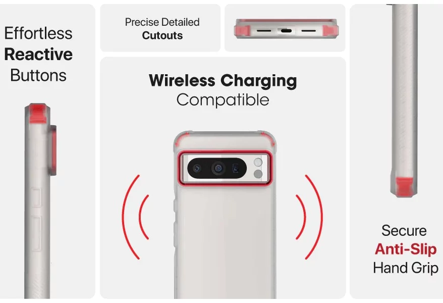 Ghostek Covert Google Pixel 8 Pro Case Clear