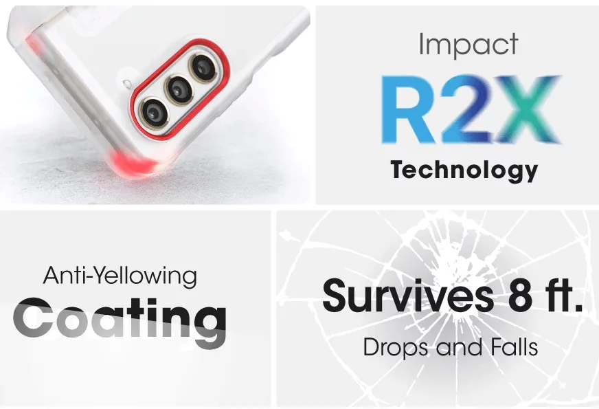 Ghostek Covert Samsung Galaxy Z Fold 5 Case Clear