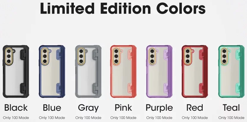 Ghostek Covert Samsung Galaxy Z Fold 5 Case Clear