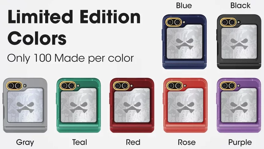 Ghostek Covert Samsung Galaxy Z Flip 5 Case Clear