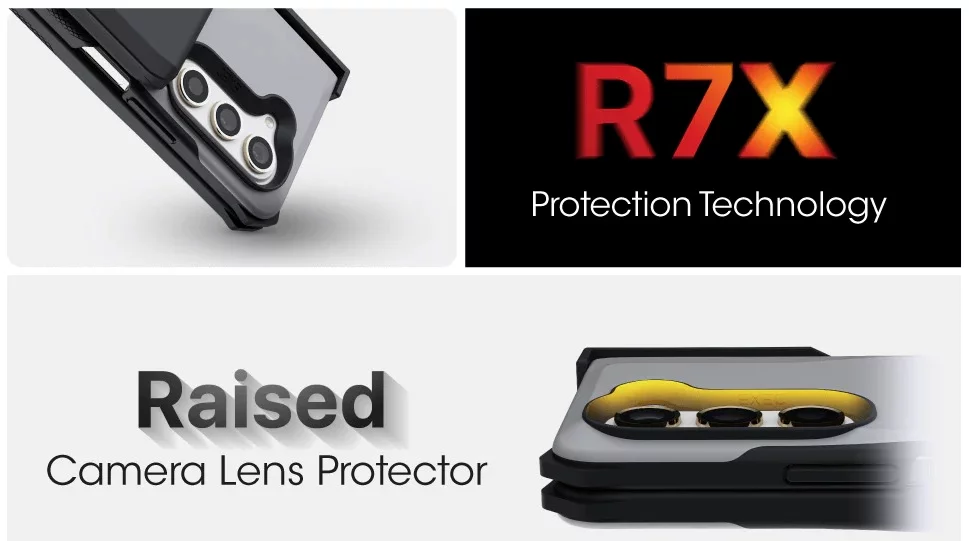 Ghostek EXEC Samsung Galaxy Z Fold5 Case Wallet Black