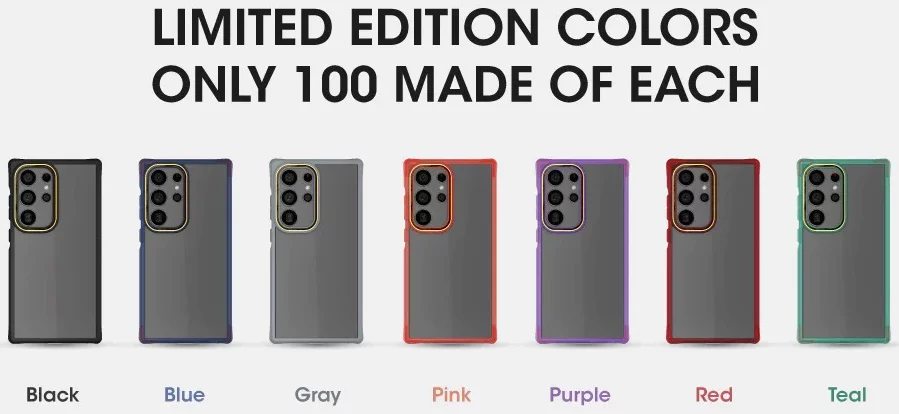 Ghostek Covert7 Clear Ultra-Thin Clear Case for Samsung Galaxy S24 Plus