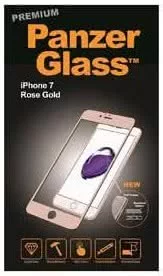 E-shop Ochranné sklo PanzerGlass Premium pre iPhone 6/6S/7/8 , 0.40 mm - Rose Gold (2603)