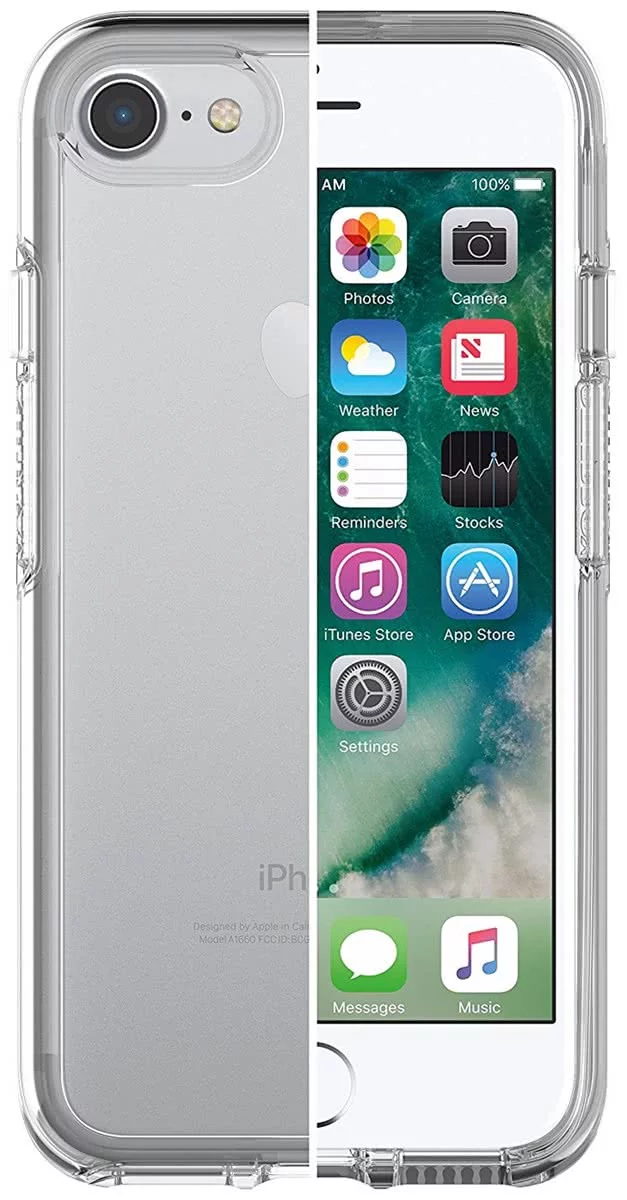 Huse OtterBox - Carcasă transparentă pentru seria de simetrie Apple iPhone 7/8 (77-53957)