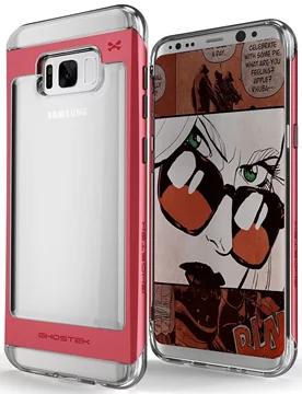 Ghostek - Samsung Galaxy S8 Plus Case Cloak 2 Series, Red (GHOCAS638)