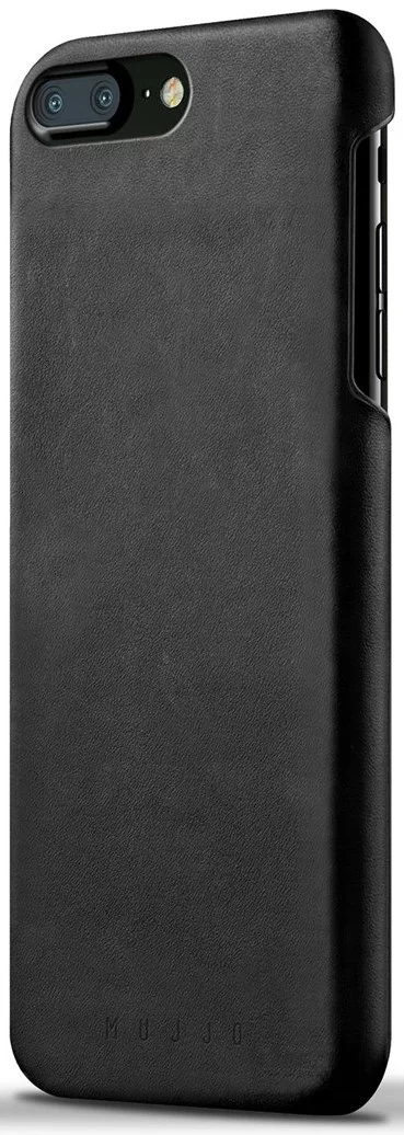 Kryt MUJJO Leather Case for iPhone 8 Plus / 7 Plus - Black (MUJJO-CS-074-BK) 