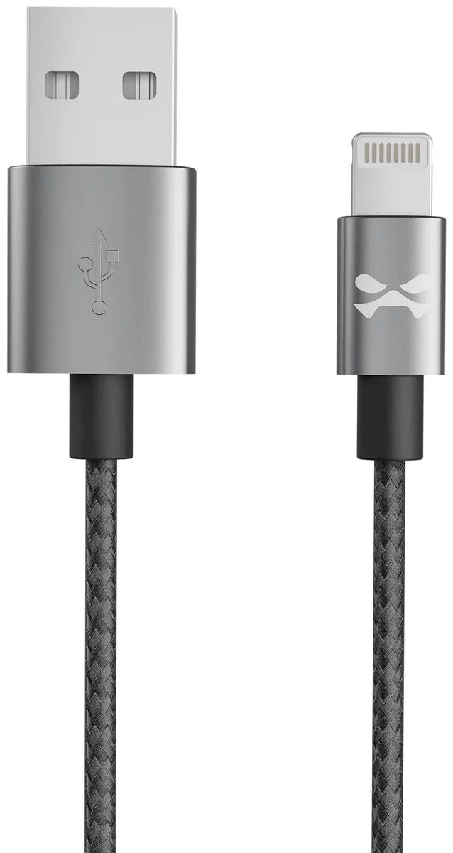 E-shop Kábel Ghostek - NRGline Apple Lightning 3m , Black/Graphite (GHOCBL024)